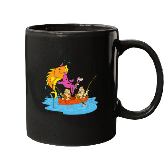 Fishing Fun The Flintstones Gone Fishing Mugs