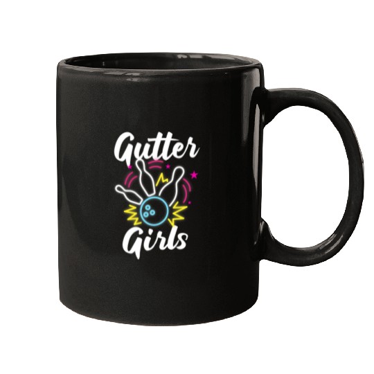 Sport Bowling Womens Gutter Girls Bowling Women Mugs