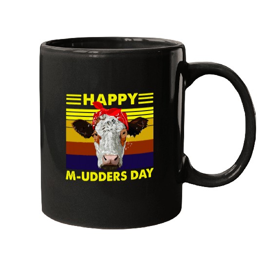 Cow Pet Happy Mudders Day Funny Cow Farmer Mothers Day Mooey Heifer 54 Mugs