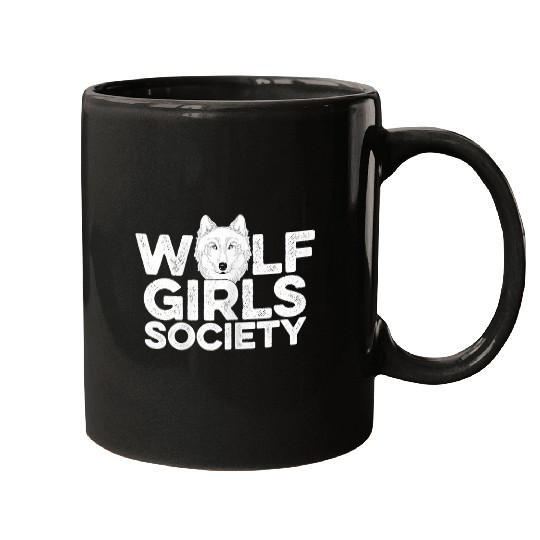Coyote Mammal Womens Girls Society Wildlife Animal Mugs