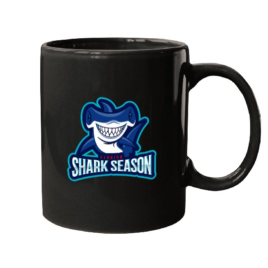 Shark Pet Hammerhead Shark Season Florida Mugs
