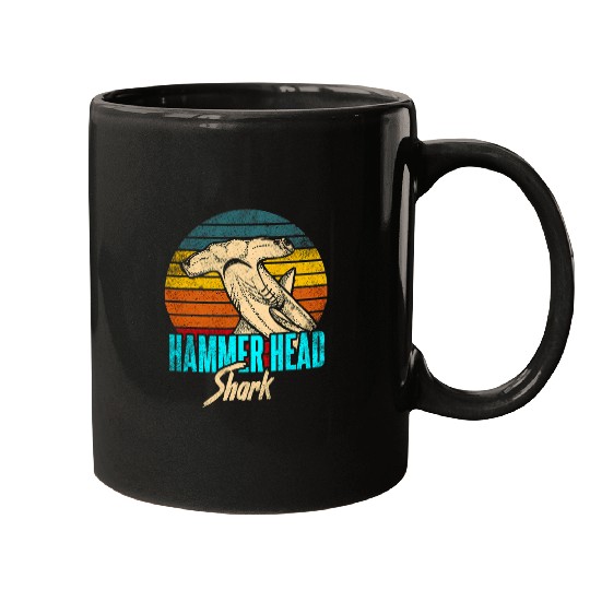 Shark Pet Hammerhead Shark Sea Ocean Animal Mugs
