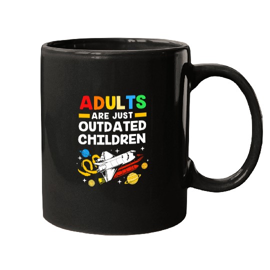Astronaut Job Funny Outer Space Science Teacher Solar System Adults Mugs