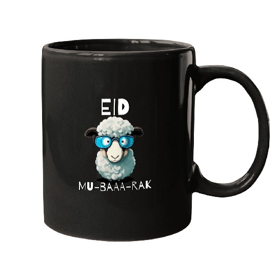 Sheep Pet Islamic Ramadan Eid Mubarak Gifts For Kids Mugs
