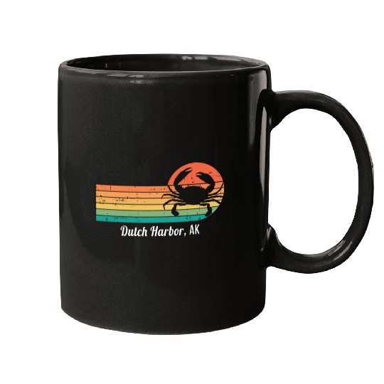 Fishing Fun Dutch Harbor AK Crab Fishing Mugs