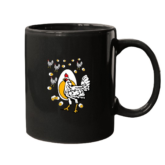 Chicken Pet Roseanne Mugs