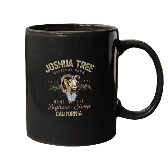 Sheep Pet Joshua Tree National Park Bighorn Mugs