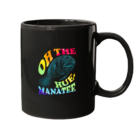 Manatee Pet Hue Manatee Sea Cow Sea Animal Marine Life Mugs