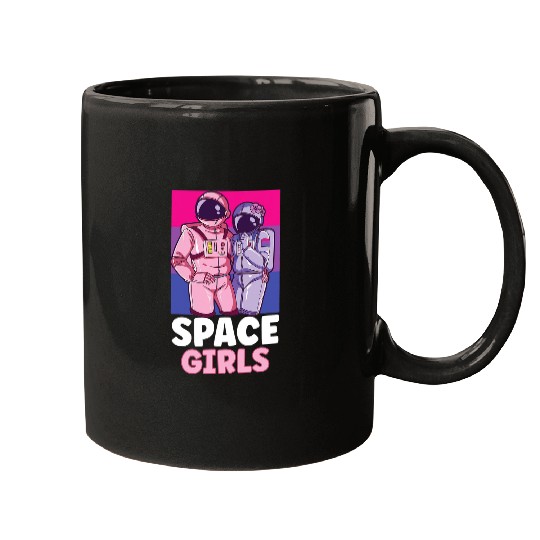 Astronaut Job Astronomy Solar System Outer Space Kids 6 Mugs