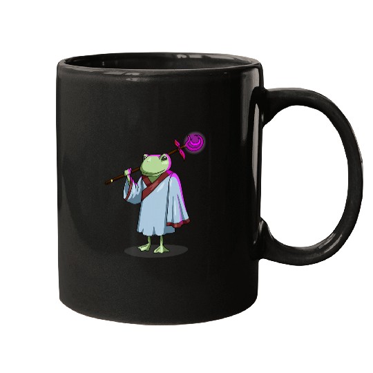 Frog Pet Role play frog wizard animal magic games Mugs