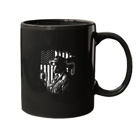 Truck Fun American Big Rigs Diesel Truck Driver 57 Mugs