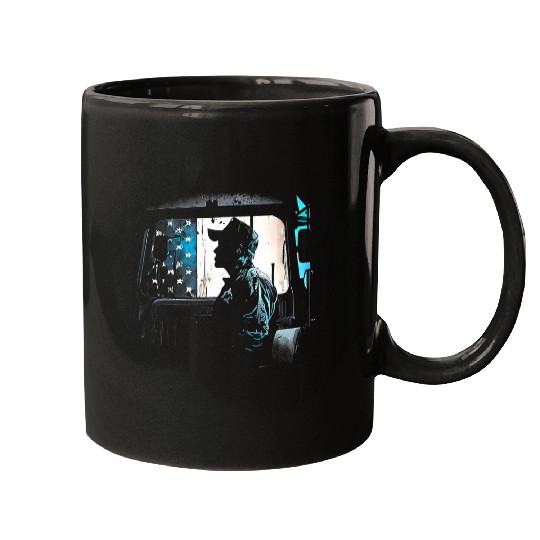 Truck Fun American Big Rigs Diesel Truck Driver 36 Mugs