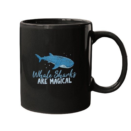 Shark Pet Are Magical Cute Whale Shark Lovers Ocean Mugs