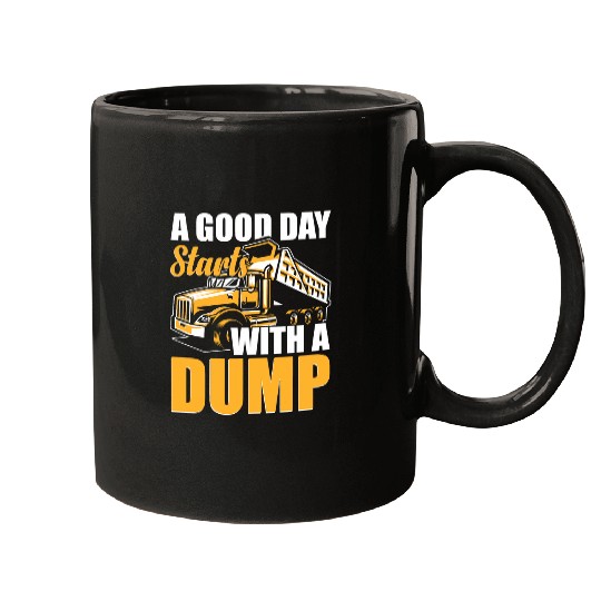Fit for Men Dump Truck Supplies Dump Truck Driver Mugs