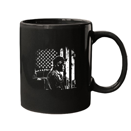 Truck Fun American Big Rigs Diesel Truck Driver 56 Mugs