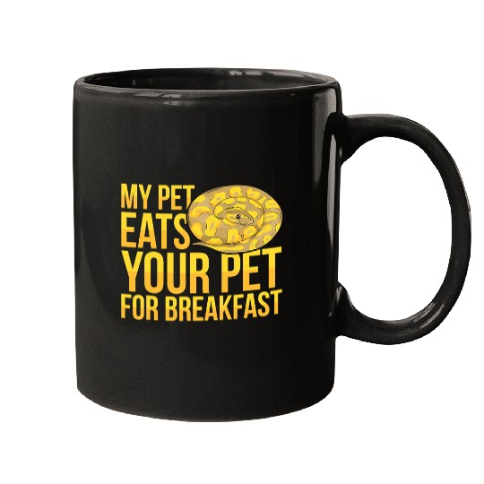 Python Pet Banana Ball Python Design for a Ball python breeder 1 Mugs