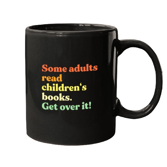 Book Fun Funny Librarian Reading Childrens Books Adults Women Retro Mugs