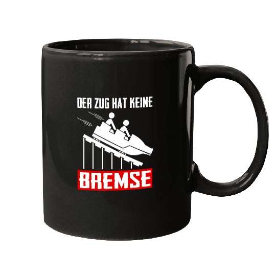 Whale Pet The Train Has No Brakes Mallorca Party Mugs