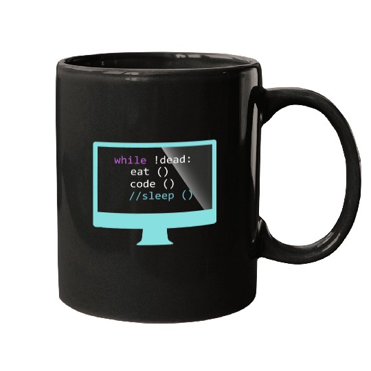 Python Pet Fun Computer Science Python Programmer Eat Code Sleep Repeat Mugs