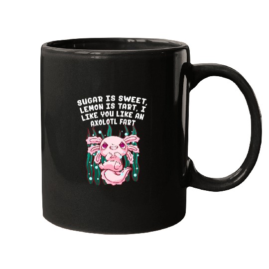 Axolotls Pet I Like You Like an Axolotls Fart Salamander Funny Axolotls Pet 22 Mugs