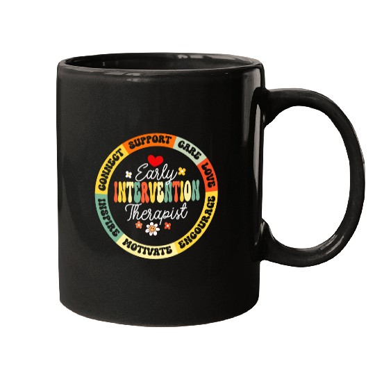 Intervention Teacher Team Early Intervention Therapist 2 Mugs
