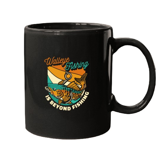 Fishing Fun Walleye Fishing Is Beyond Fishing Lures Walleye Fishing Mugs