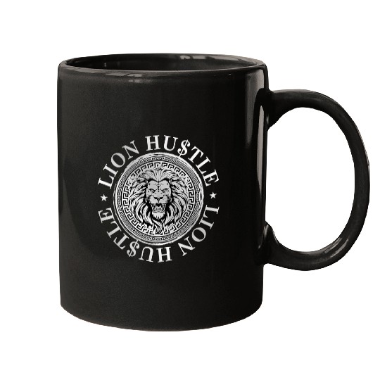 Motivation Quote 2Gym Fitness Workout Sparta 2Lion Hustle Mugs