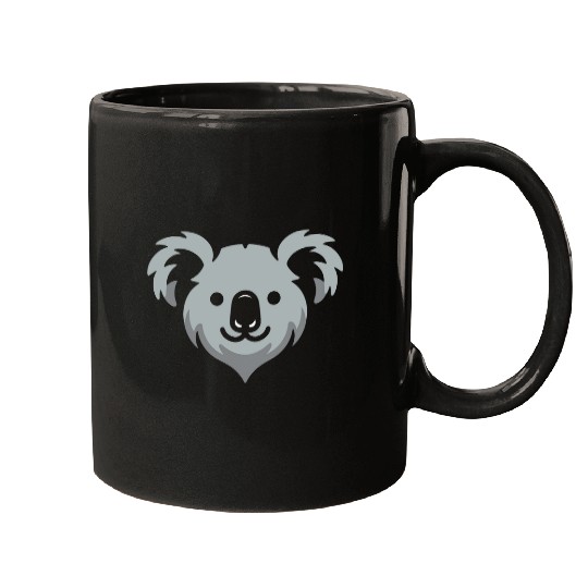 Koala Pet Face Minimalism Animals Mugs
