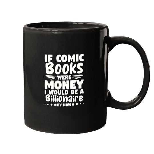Book Fun Comic Book Collecting Comic Book Owner Comics Collector 1 Mugs