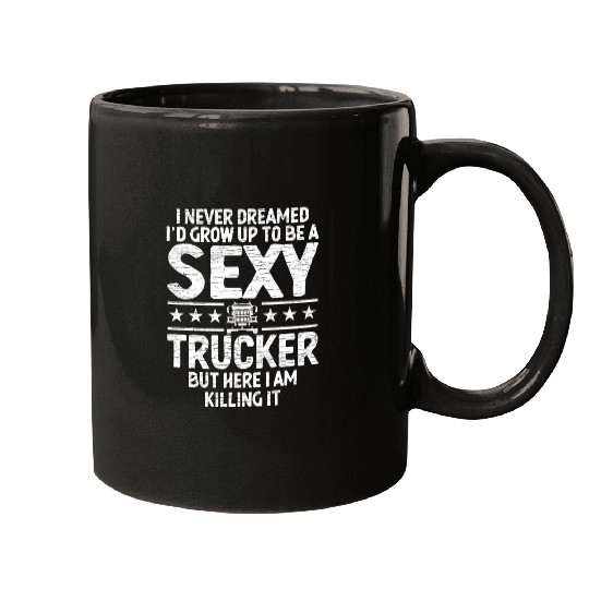 Truck Fun Semi Truck Driver Mugs