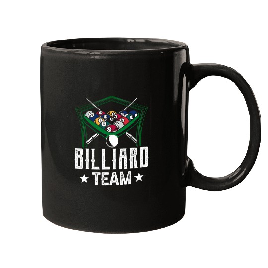 Sport Billiard Team Lover Player Pool Billard Mugs