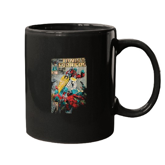 Book Fun Transformers vintages Faded Autobot Killer Comic Mugs