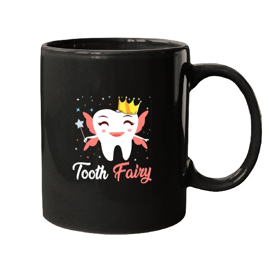 dentists Job Tooth Fairy Cute Halloween dentists Life Scary Orthodontist 1 Mugs