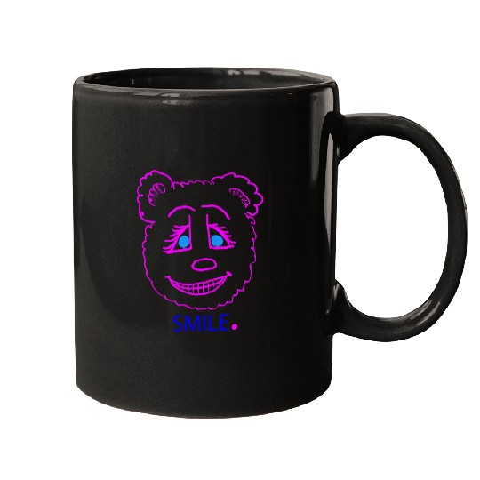 Bear Pet SMILE BEAR BY CHAVEZ INK Mugs