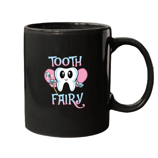 dentists Job Tooth Fairy Costume Clinic Mugs