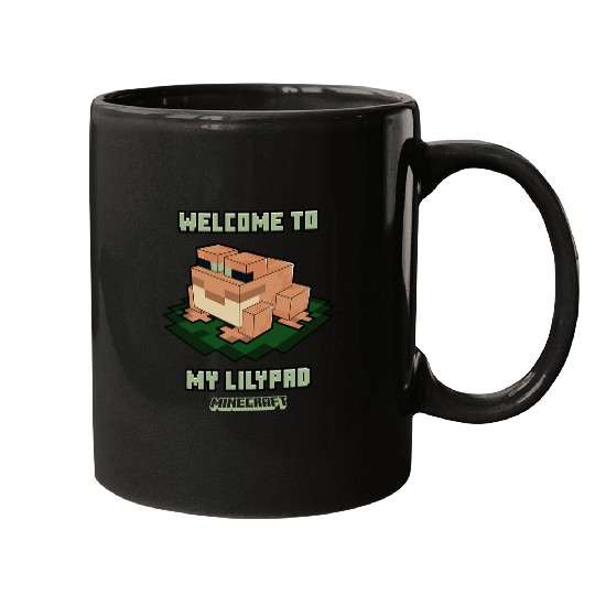 Frog Pet Minecraft Welcome To My Lilypad Frog Resting Mugs