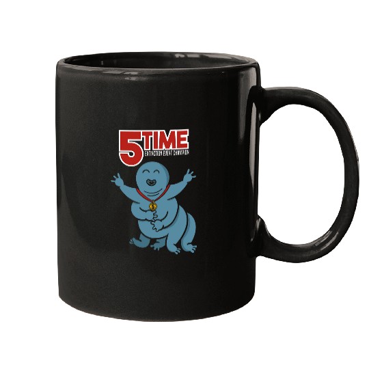 Bear Pet Five Time Extinction Event Champion Water Bear Tardigrade Mugs