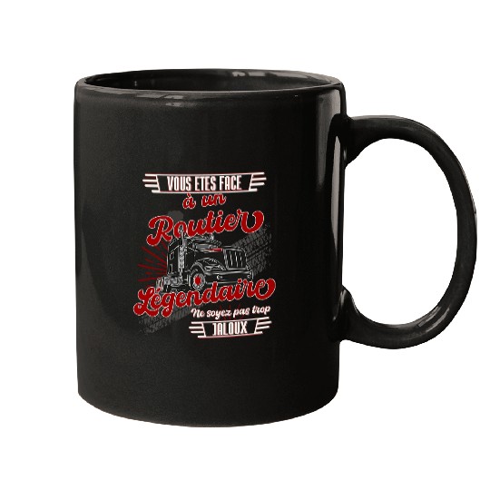 Truck Fun Mens Router Humour Driver Heavy Weight vintages Mugs