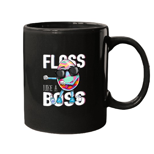 Easters Bunny Rabbit Boss Plus Size Easter Egg Mugs