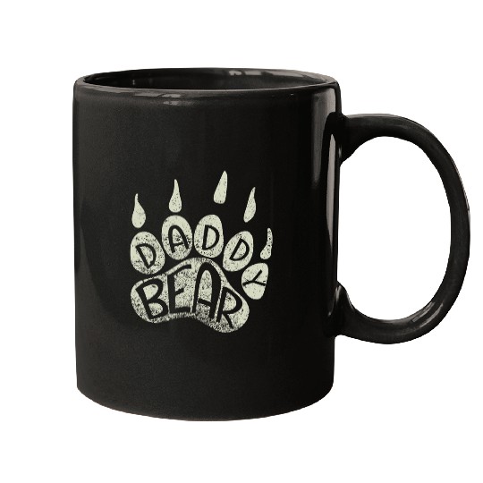 Bear Pet Daddy Bear Papa Matching Family Love Farther Mugs