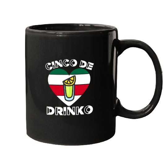 Bartender Job Cinco De Drinko Women Bartender De Mayo Tequila Lover Mugs