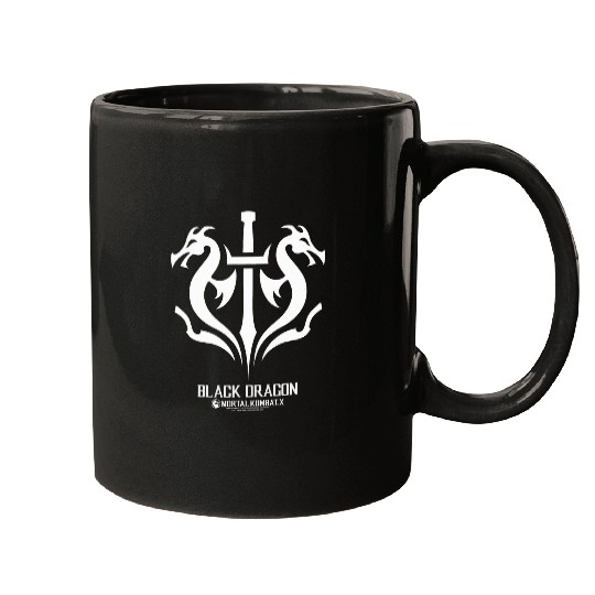Dragon Pet Mortal Kombat X Black Dragon Mugs