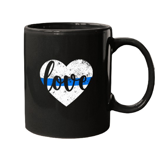 Police Job Love Police Wife Of A Police Officer Wife Cop Wife Mugs
