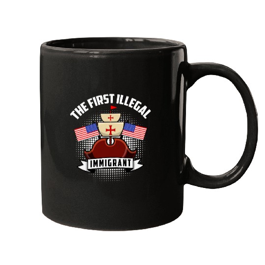 1492 Christopher Columbus Day 4 Mugs