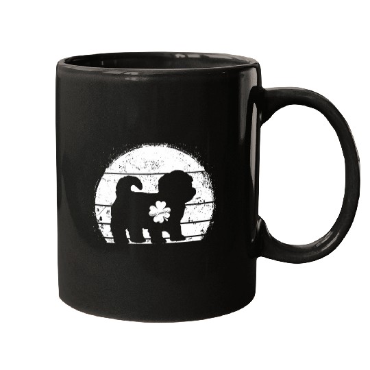 Bichon Frise Shamrock Bichon Frise St Patricks Day Mugs