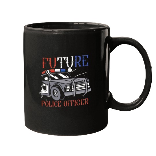 Police Job Future Police Officer Training for a Correctional Officer Mugs