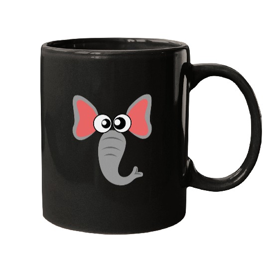 Elephant Pet Face Love Elephants for Elephant Lovers Mugs