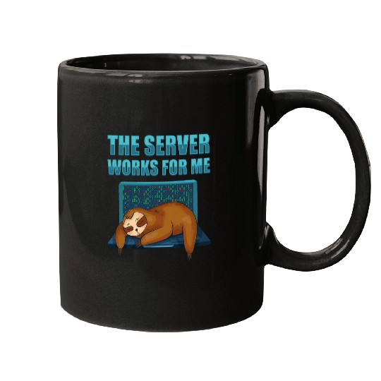 Sloth Pet Coder Developer Coding Software Engineer Sloth Programmer Mugs