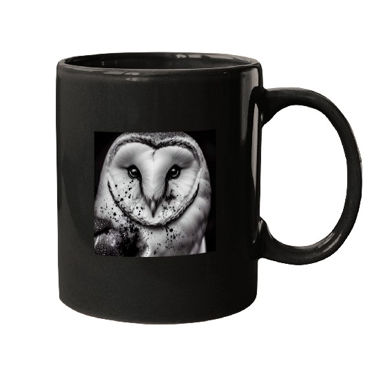Owl Pet Mystic Contrast Barn Owl Nature s Elegance Mugs