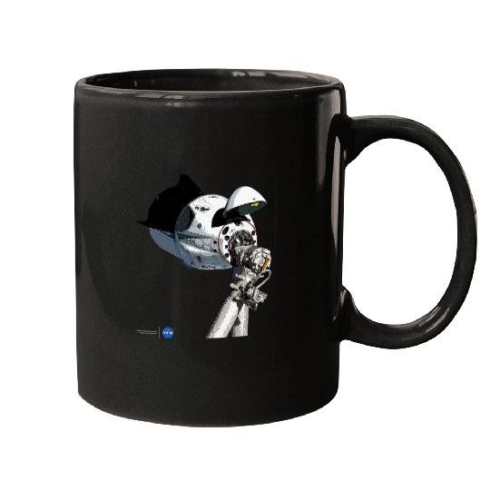 Dragon Pet NASA SpaceX Dragon Capsule At The ISS Mugs